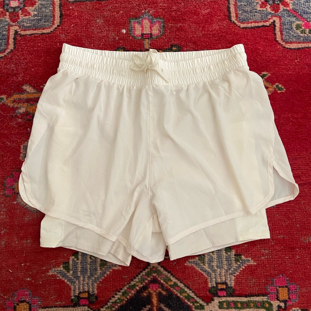 White Fabletics Shorts